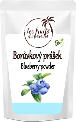 Obrázek produktu pro Borůvky lyofilizované prášek BIO 1 kg LES FRUITS DU PARADIS