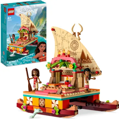 Obrázek produktu pro LEGO Disney Princess Vaiana a její objevitelská loď, Sada na stavění, 6 rok/roky, Plast, 321 kusů, 437 g