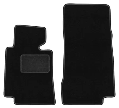 Immagine prodotto di Tappetini anteriori in moquette per BMW 8 E31 1988-1999 (coupé) – 2 pezzi, neri, su misura – Wielganizator LUX