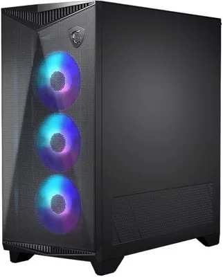 Produktbild von MSI MPG Gungnir 300R AIRFLOW, Midi Tower, PC, Schwarz, ATX, EATX, ITX, micro ATX, Gaming, Multi