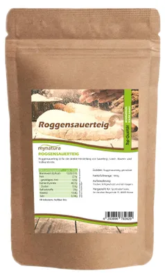Produktbild von Mynatura Roggensauerteigpulver - ab 1000g - 2 Beutel (2x1000g)