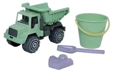 Image de Camion à benne basculante de 30 cm avec accessoires - Plasto