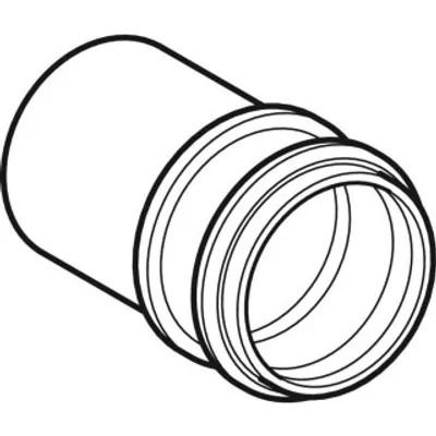 Produktbild von Geberit 242516001 Anschlusstutzen d50