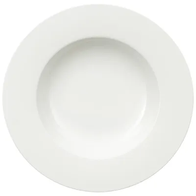 Produktbild von Villeroy & Boch Royal Suppenteller, Suppenteller, Rund, Porzellan, Weiß, 0,334 l, 24 cm