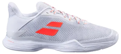 Produktbild von Babolat Jet Tere Clay Tennis Sandplatz Tennisschuhe Sportschuhe weiß/grau/orange 31S22688-1063, Schuhgröße:40.5 EU