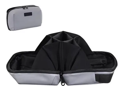 Produktbild von Kabelorganizer Compact – Kabeltas – Mit Reißverschluss – Gepolstert – 20 x 13 x 8 cm – Ideal für Reisen – Kabeltasche