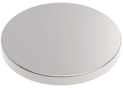 Obrázok produktu pre MAUL Magnet okrúhly 10 kusov 0,5 kg oceľový kovový neodýmový magnetický Ø 1 x 0,1 cm strieborný