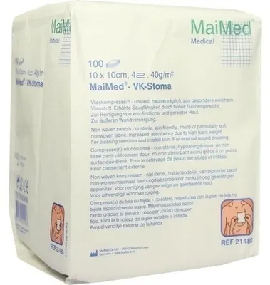 Produktbild von VLIESKOMPRESSEN unsteril 10x10 cm 4fach