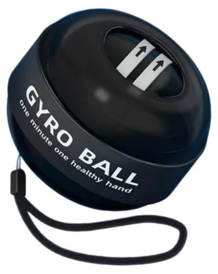 Produktbild von INF Gyro-Handtrainer Zinklegierung Silikon 7cmx7cmx5cm für Griffkraft