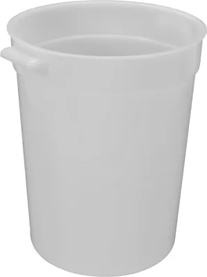 Produktbild von Runder Lebensmittelbehälter 7,5L, PP