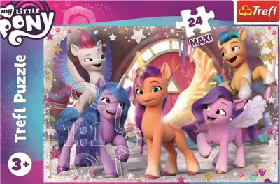 Zdjęcie produktu dla Trefl My Little Pony 24 Maxi, 24 szt., Kreskówki, 3 lat(a)