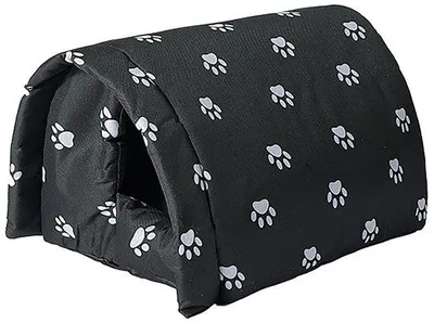 Immagine prodotto di Casetta per gatti resistente all'inverno, impermeabile e termoresistente - Casetta da esterno per gatti per il benessere degli animali - 42 x 31 x 28 cm