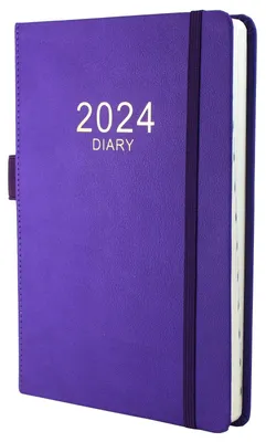 Immagine prodotto di Agenda annuale 2024 con copertina rigida e suddivisione giornaliera