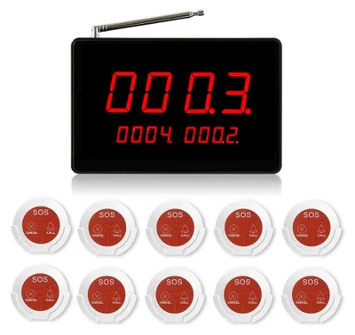 Obrázek produktu pro Systém volání o pomoc – Nouzový systém volání – Systém volání pro seniory – Systém volání pro ošetřovatelskou péči – Tlačítko volání