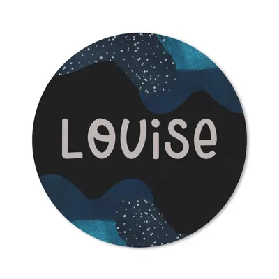 Produktbild von MuchoWow® Mauspad Mousepad Louise - Pastell - Mädchen 20x20 cm - Mousepads - Maus Mat - Pad - Mausunterlage - Schreibtischmatte