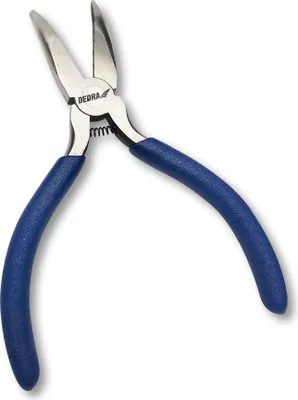 Obrázok produktu pre Szczypce precyzyjne wydłużone wygięte 130 mm