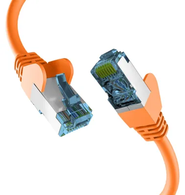 Productafbeelding van EFB EC020200232 EFB RJ45 PATCHKABEL mit CAT7 ROHKABEL ORANGE 50m