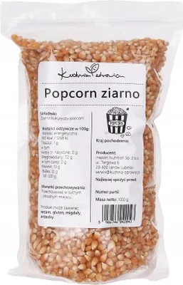 Obrázok produktu pre Kukurica na popcorn 1 kg