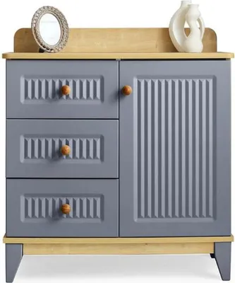 Produktbild von Kommode Modernes Design Schubladen Stauraum Stilvolles Möbel Kinderzimmer