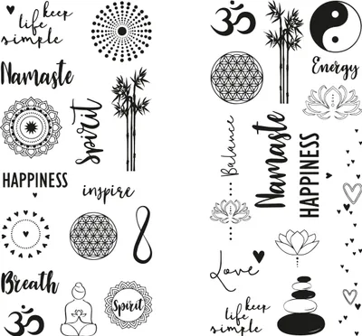 Produktbild von Transferfolie "Happiness", 2 Blatt