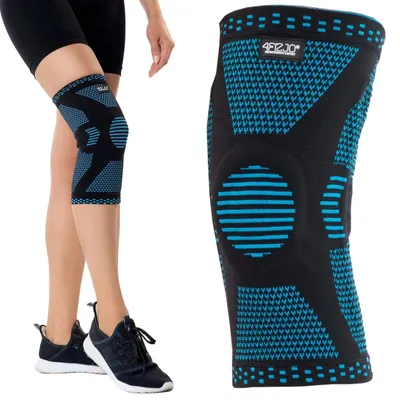 Obrázek produktu pro Elastická bandáž na kolenní kloub XXL, modrá