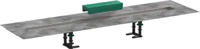 Zdjęcie produktu dla Hansgrohe uBox universal - Zestaw montażowy do brodzika liniowego 1000, stal nierdzewna 56014180