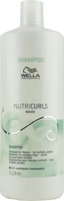 Zdjęcie produktu dla Wella Professionals, Nutricurls Waves, Sulfates-Free, Hair Shampoo, For Nourishing, 1000 ml
