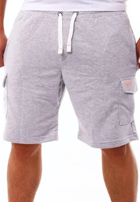 Produktbild von Reslad Kurze Hose Herren Cargo Shorts RS-5097 Grau M