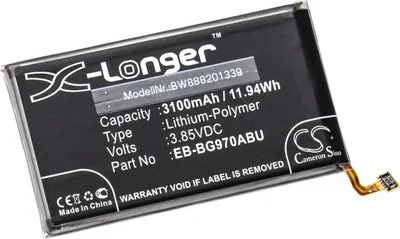 Produktbild von vhbw Akku kompatibel mit Samsung Galaxy S10E, SM-G970N, SM-G9708/DS, SM-G970F/DS Handy Smartphone Telefon (3100 mAh, 3,85 V, Li-Polymer)