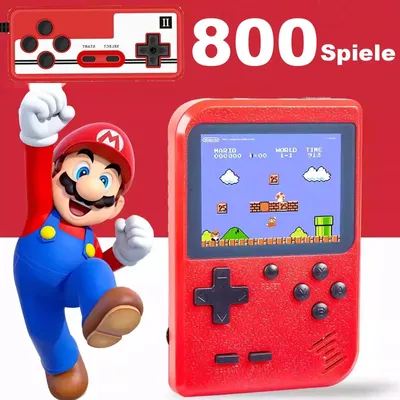 Produktbild von Handheld-Spielkonsole mit 800 Eingebauten Spielen,Tragbare Konsole für Kinder