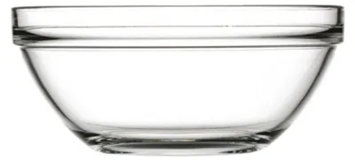 Produktbild von Pasabahce 53583, Salatschüssel, Rund, Glas, Transparent, Gelb, Glanz, 2,5 l