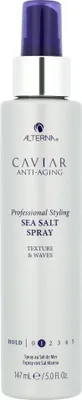 Produktbild von Alterna Haircare Sea Salt Spray, Haarspray, Unisex, Lockiges Haar, Glattes Haar, 147 ml, Nährend, Volumengebend, Water/Aqua/Eau, Sea Salt/Maris Sal/Sel Marin, Polysorbate 20, PVP, Glycerin, Caviar Extract,...