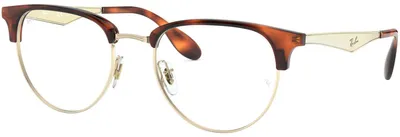 Productafbeelding van Ray-Ban RB6396, Volwassen, Uni, Rond, Wit, Goud, Niet gepolariseerde glazen, Metaal