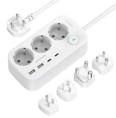 Productafbeelding van Internationale Reisadapter, Type G/B/I/D/M