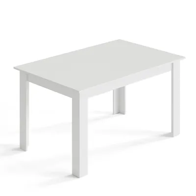 Produktbild von Mondeer Esstisch Esszimmertisch 138 x 90 x 75cm, Weiß