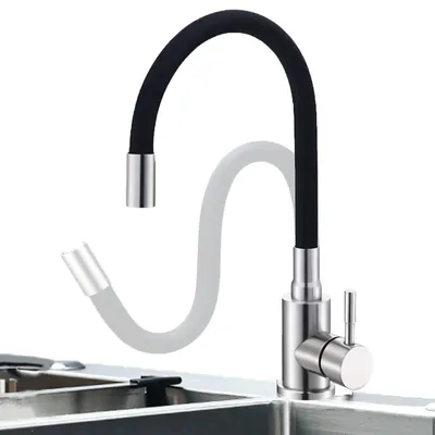 Produktbild von Flexibler Küchenarmatur mit 360° Schwenkbereich