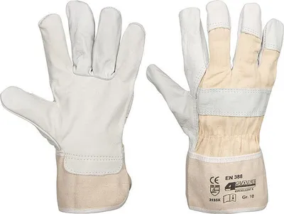 Produktbild von KROMWELL 4SAFE Rindnarbenlederhandschuh Excellent N Gr. XL