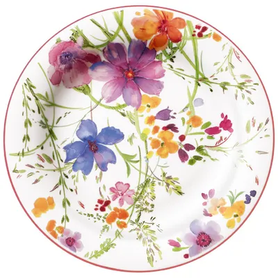 Produktbild von Villeroy & Boch 1041002640, Salatteller, Rund, Porzellan, Mehrfarbig, 21 cm, 350 g