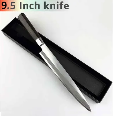 Produktbild von Yanagiba Messer das Sashimi knives zum Schneiden von Fisch und Sushi Filetiermesser 9,5 Zoll