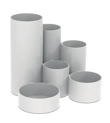 Produktbild von MAUL Stifteköcher MAULtubo Kunststoff 15.3 x 15.2 x 12.6 cm weiß