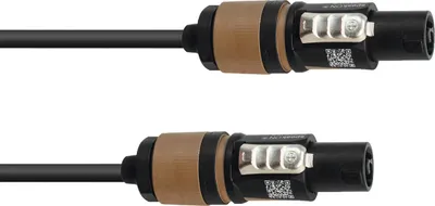 Produktbild von PSSO Lautsprecherkabel Speakon 2x4 5m sw (3022791E)