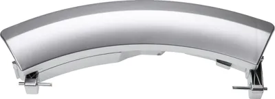 Produktbild von vhbw Türgriff kompatibel mit Siemens Siwamat XL 1240 WXL1240EU, WXL1240 Waschmaschine Kunststoff Silber