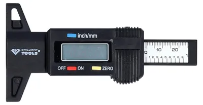 Image de BRILLIANT TOOLS Pied à coulisse numérique 0 - 25 mm - BT114903