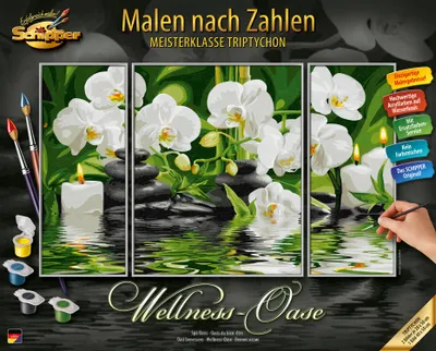 Produktbild von Schipper Malen nach Zahlen - Wellness-Oase (Triptychon) 609260681