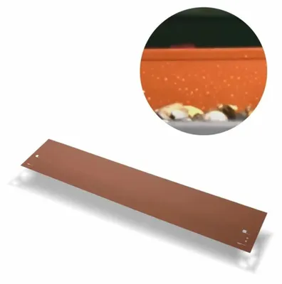 Immagine prodotto di Bordure per Aiuole in metallo 13,5cm x 120cm Marrone | Aiuole giardino | Cordoli per aiuole