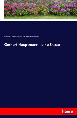 Immagine prodotto di Gerhart Hauptmann - eine Skizze