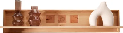 Produktbild von Wandboard >WZ-0315< (BxHxT: 150x30x22 cm) in natur geölt - 150x30x22 (BxHxT)