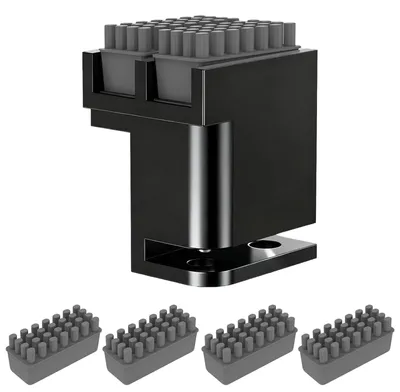 Reinigungsbürstenset, 4 Silikonbürsten für Bambu Lab P1/X1