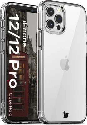 Produktbild von Handyhülle für iPhone 12 / 12 Pro, Bizon Case Halo, Transparent
