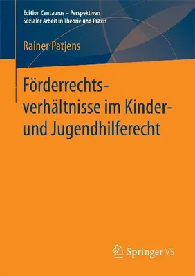 Produktbild von Förderrechtsverhältnisse im Kinder- und Jugendhilferecht